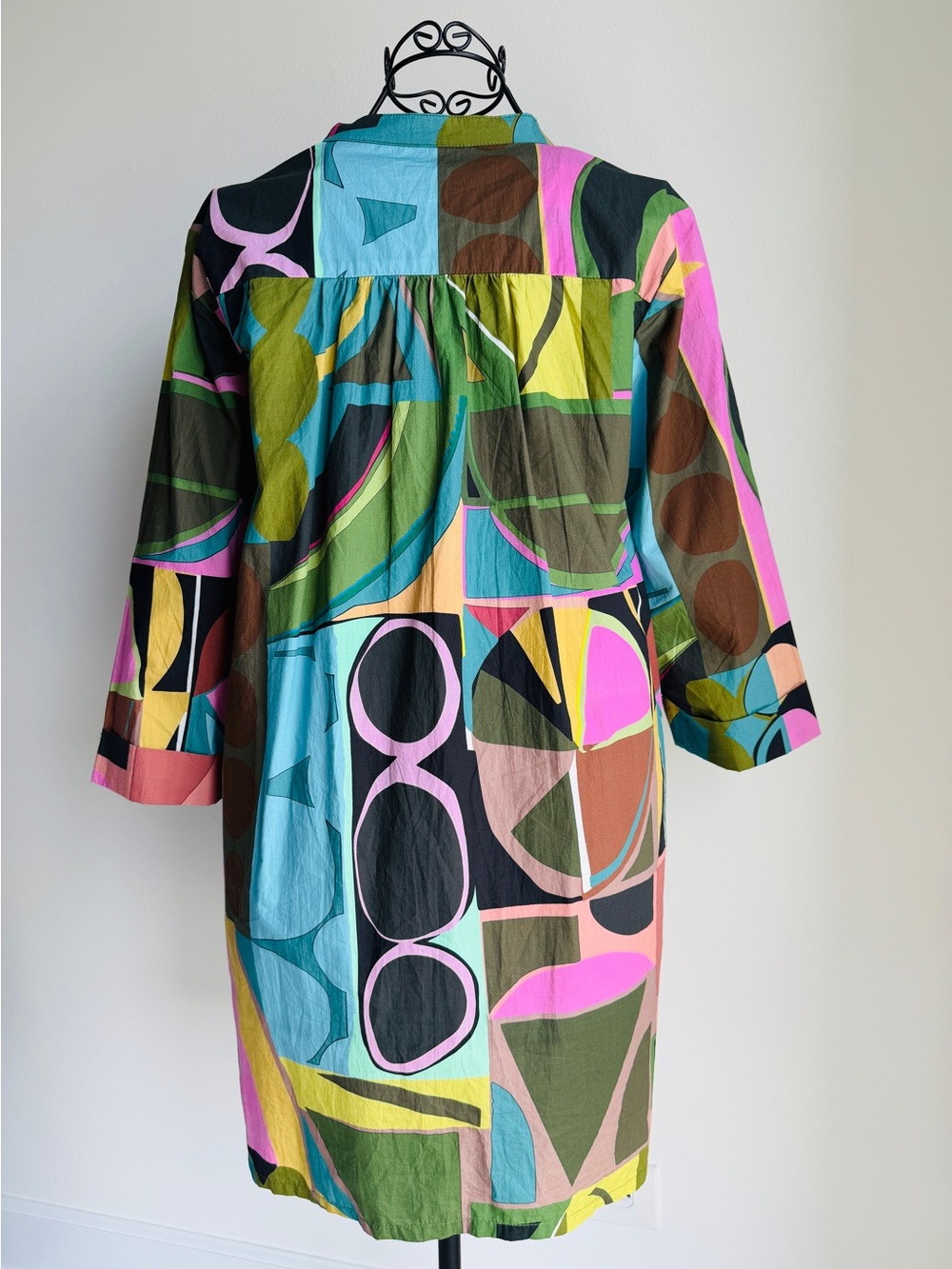 Noan geametric pullover blouse - Picture 4 of 4